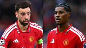 marcus rashford - ilustrasi berita Bruno Fernandes Ungkap Rutinitas Marcus Rashford di Carrington dan Siapa yang Lebih…